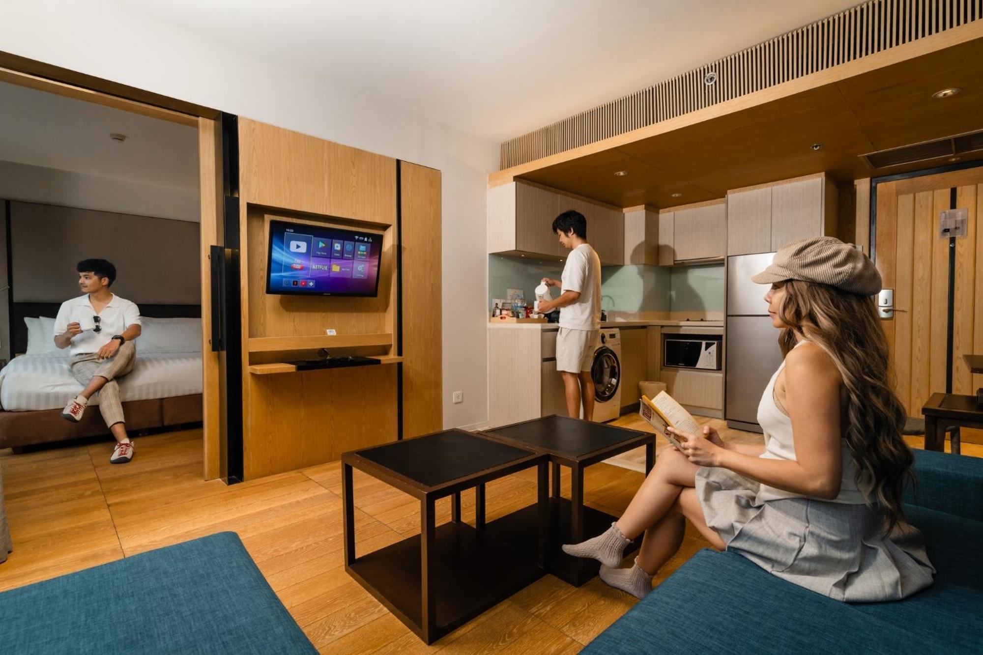 Arcadia Suites Bangkok Esterno foto